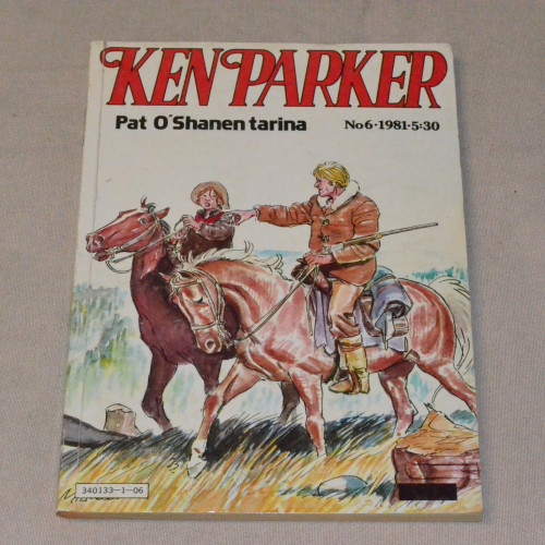 Ken Parker 6 - 1981 Pat O´Shanen tarina